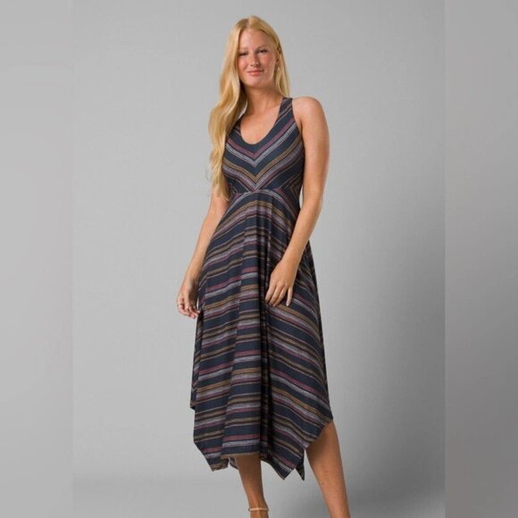 Prana Dresses & Skirts - Prana Saxon Shell Stripe Dress (MEDIUM)